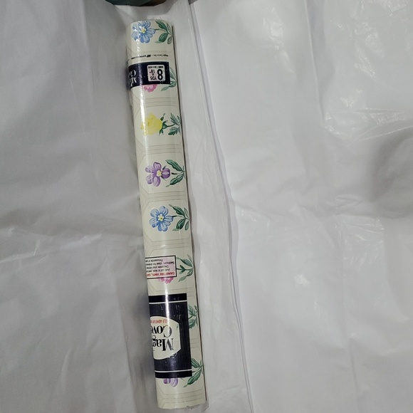Magic cover self adhesive 8 yards Jumbo spring floral flower patter vinyl liner - Picture 9 of 11